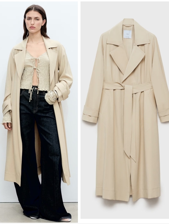 Mango Jackets & Blazers - MANGO Soft Trench Coat